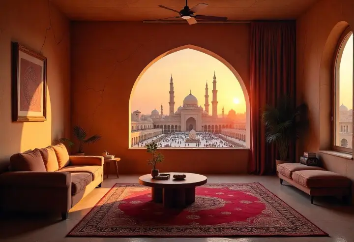 Comparison of hotel rooms showing how value in Umrah packages goes beyond price